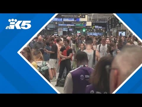 Arson attacks target high speed rail lines in France