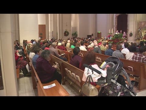 Thousands seek peace, hope at Christmas Eve masses at Houston church
