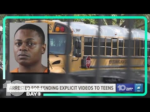 Polk County high school substitute teacher arrested for sending explicit messages on Snapchat