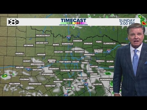 DFW Weather: A sunny weekend ahead -- and then more storm chances in the forecast