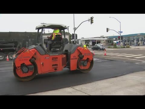 Pacific Beach roads receive long over due repairs
