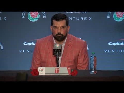 Ryan Day Rose Bowl press conference