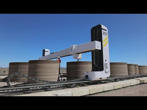 First 3D-printed hotel being built in Marfa, Texas