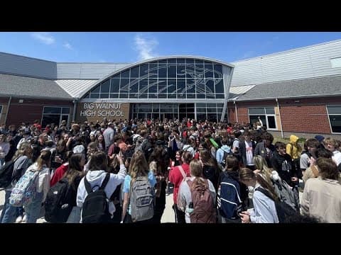 Big Walnut High School student protest district's vote on OHSAA