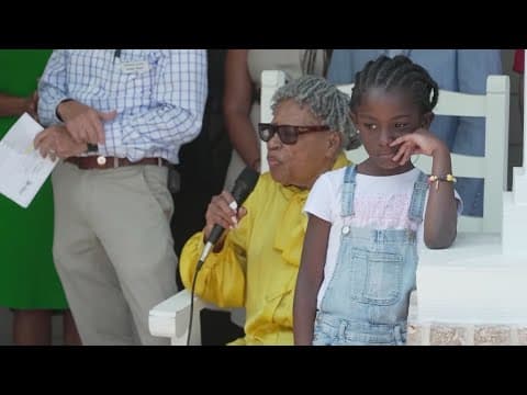 Opal Lee gifted back childhood Texas home