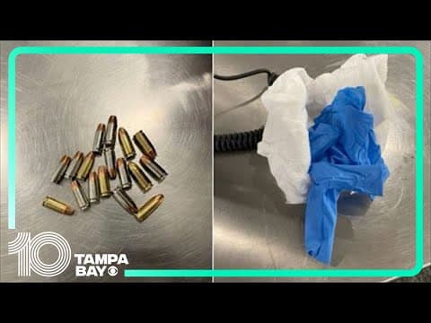 Bullets found inside diaper at New York airport, TSA says