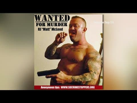 US Marshals capture wanted murder suspect Raymond 'RJ' McLeod