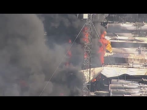 Air quality being monitored at site of chemical plant explosion in San Jacinto County