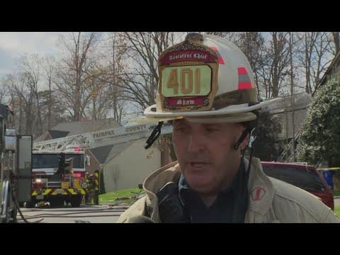 5 injured, 2 critically in Fairfax County house fire