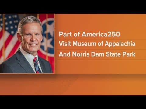 Governor Bill Lee visits East Tennessee