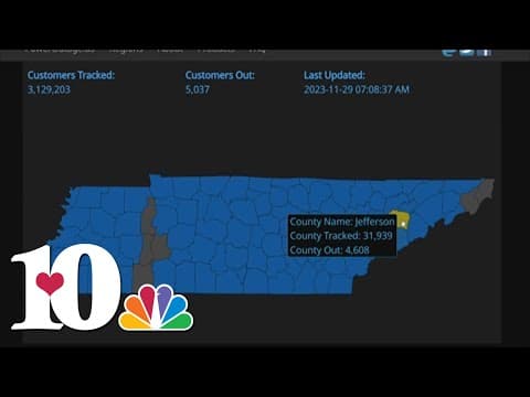 Power outage leaves over 4,600 without power during below-freezing temperatures