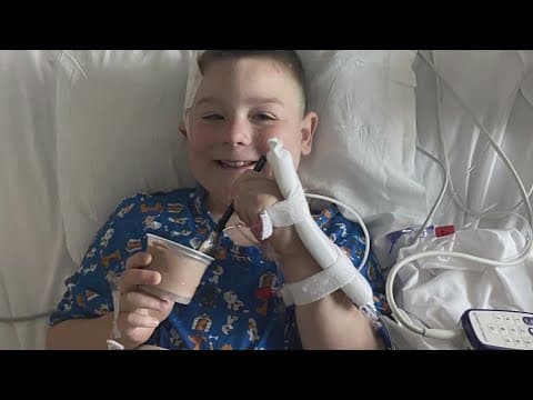 Maryland boy battling cancer gets behind the scenes look at Joint Base Andrews
