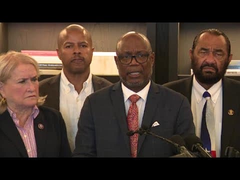 Houston leaders speak after meeting with CenterPoint