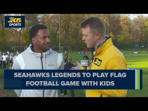 Seahawks legends to play in flag football game with kids