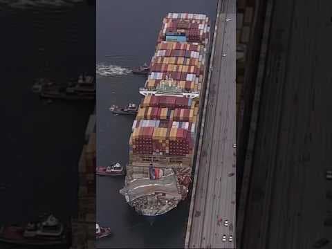 Dali cargo ship refloated 2 months after crashing into Baltimore bridge