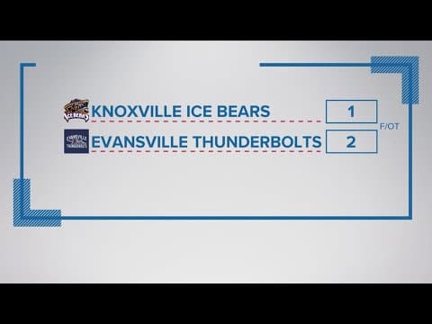 Knoxville Ice Bears fall to Evansville in final game of SPHL championship, 2-1
