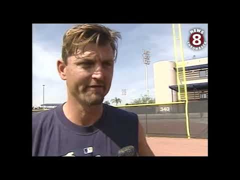 Trevor Hoffman at spring training in Peoria, AZ 2005