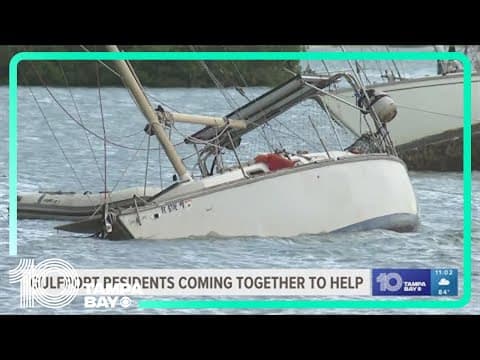 Gulfport residents supporting one another in wake of Hurricane Debby