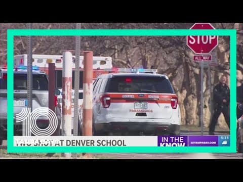 2 school administrators shot by student at Denver high school