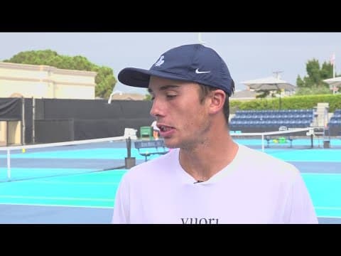 University of San Diego's Oliver Tarvet makes waves at Wimbledon