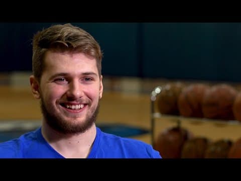 Luka Doncic 1-on-1 interview during his rookie season with the Mavs
