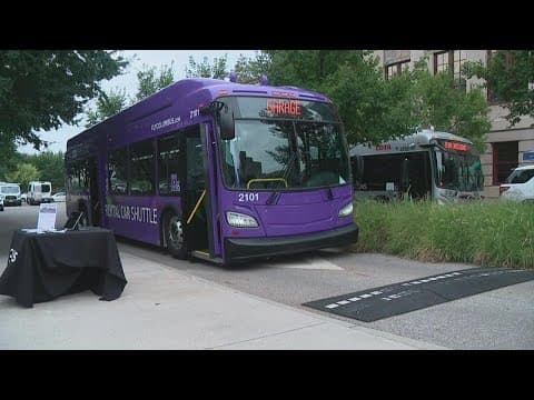 Electric transit buses now operating at Columbus airport; coming soon to city streets