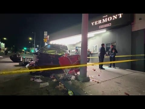 Los Angeles police looking for shooter in nightclub crash violent that hurt 30