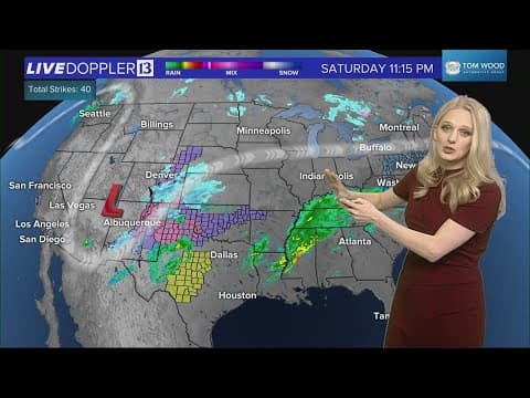 Live Doppler 13 Forecast | 11 p.m. update, Feb. 10, 2024