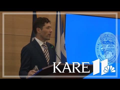 Mayor Frey lays out his proposed Minneapolis budget plan for 2026