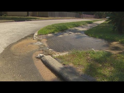 Water restrictions in place as Houston deals with 100s of leaks