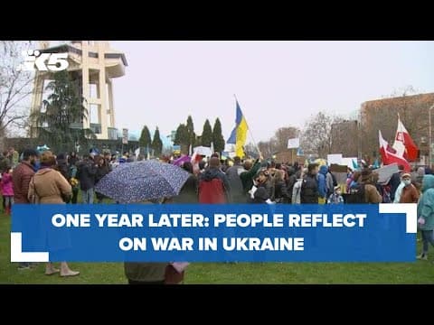 One year later: Community members reflect on war in Ukraine