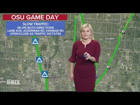 What to expect on the roadways near Ohio State this Saturday