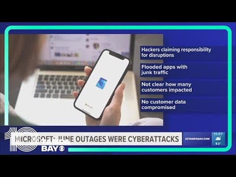 Microsoft says early June outages were cyberattacks