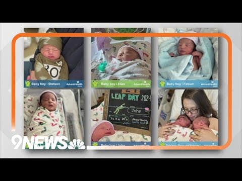 Leap day babies share rare birthday bragging rights