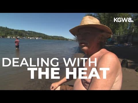 How Portlanders are faring in the heat this week