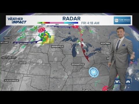 August heat is back, tracking storms mainly staying north for a few days