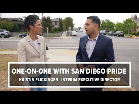 FULL INTERVIEW | SD Pride Interim Dir. talks planning, inclusivity, controversy ahead of Pride