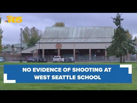 Parents rushed to West Seattle school after 911 callers reported a shooting