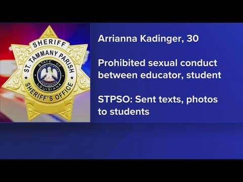 Pearl River High School teacher arrested for inappropriate conduct, sheriff says