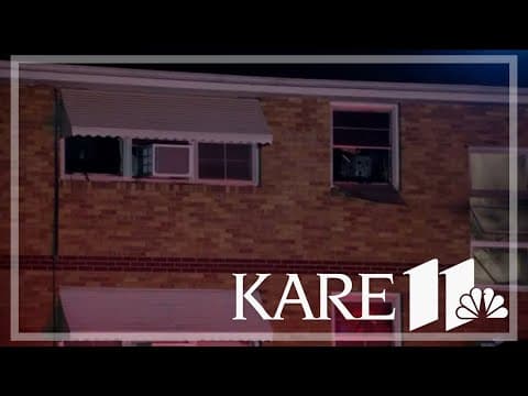 People rescued from 3rd floor windows during Richfield apartment fire