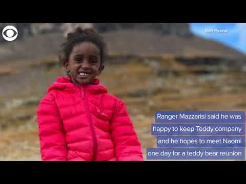 Little girl reunited with teddy bear after a year apart