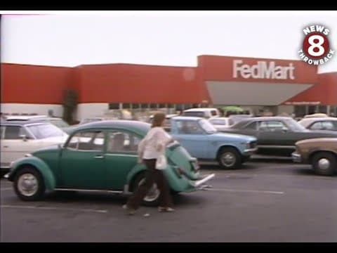 FedMart and Price Club in San Diego 1982