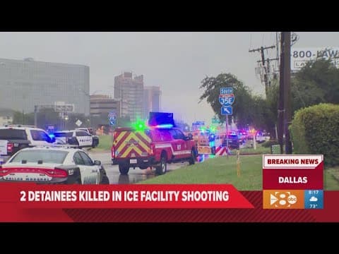 Dallas police respond to fatal shooting at Dallas ICE facility, multiple roads closed in the area
