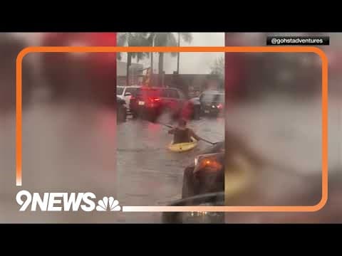 Heavy rain pummels southern Florida