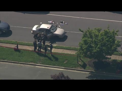 Police: 2 officers shot during traffic stop in Fair Oaks