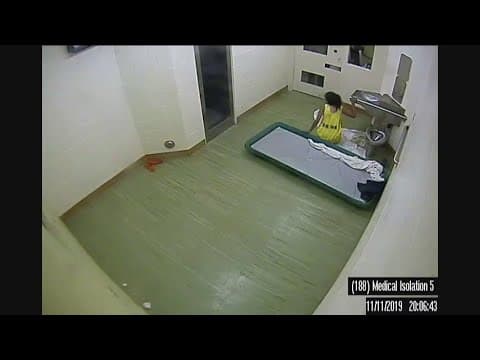 Jail video released in the death of 24-year-old Elisa Serna