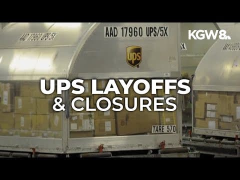 UPS to cut about 20,000 jobs and close more than 70 faciltiies