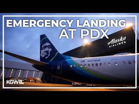 'Fumes' prompts emergency plane landing at Portland airport
