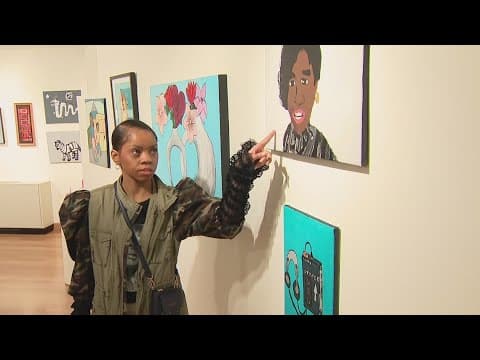 Columbus woman with autism expresses confidence through art