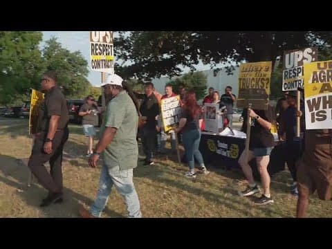 North Texas Teamsters union calls for changes after UPS driver passed out with heat symptoms